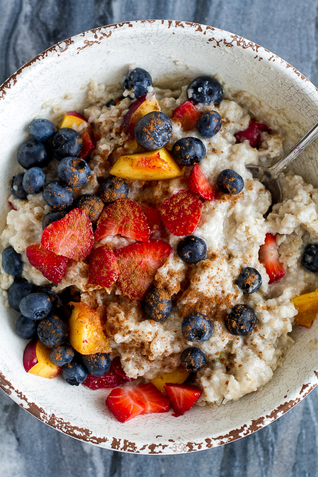 Summer Fruit Oatmeal