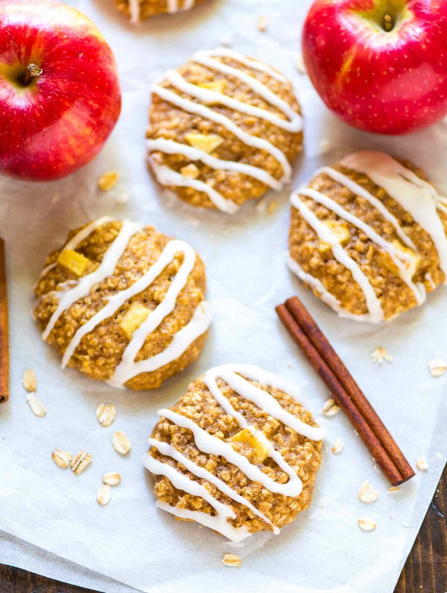 Apple Oatmeal Cookies