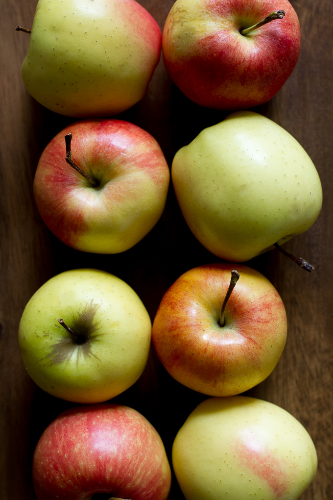 Homemade applesauce that's so delicious and easy to make, you'll never want to buy store-bought applesauce again! Perfect to use in recipes, as a topping, or just to eat on its own | runningwithspoons.com