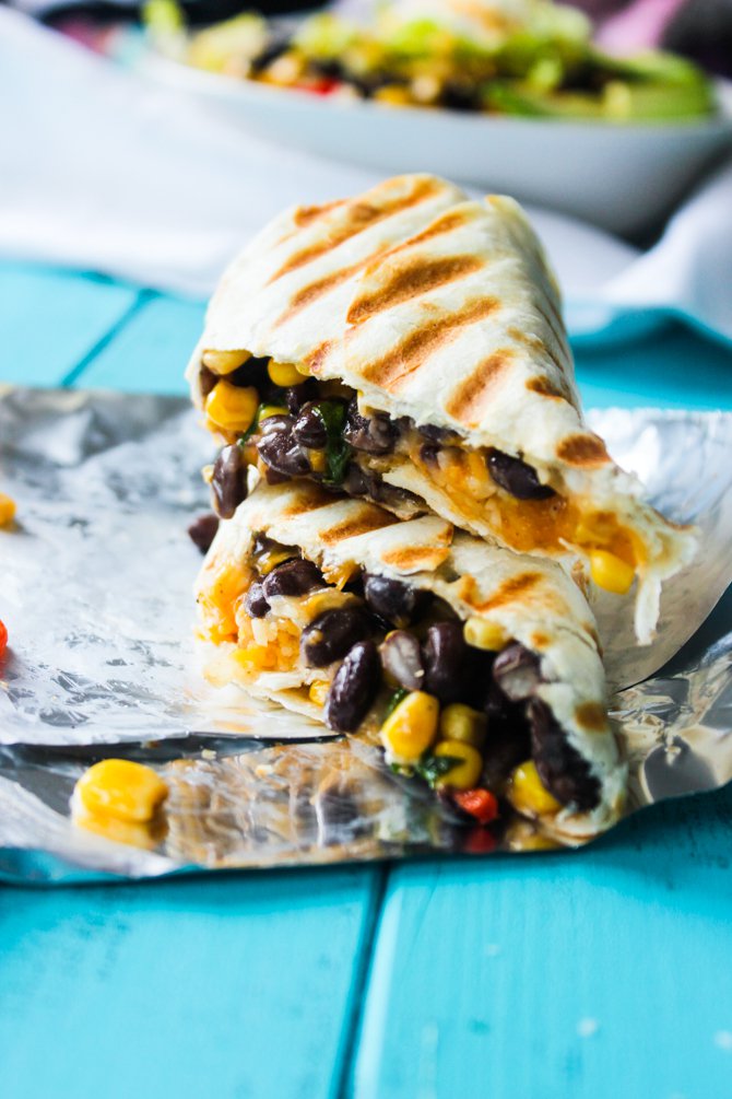 Black Bean Burritos