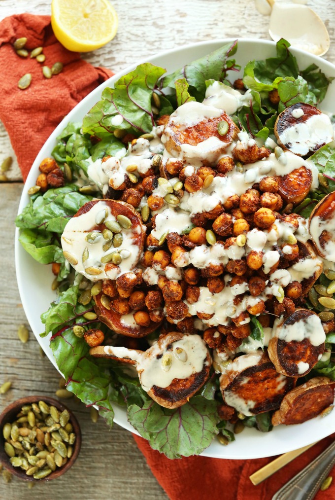 Sweet Potato and Chickpea Salad