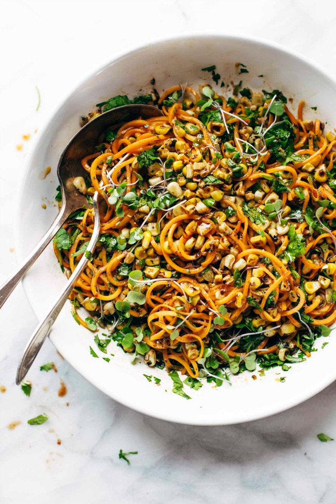 Sweet Potato Noodle Salad