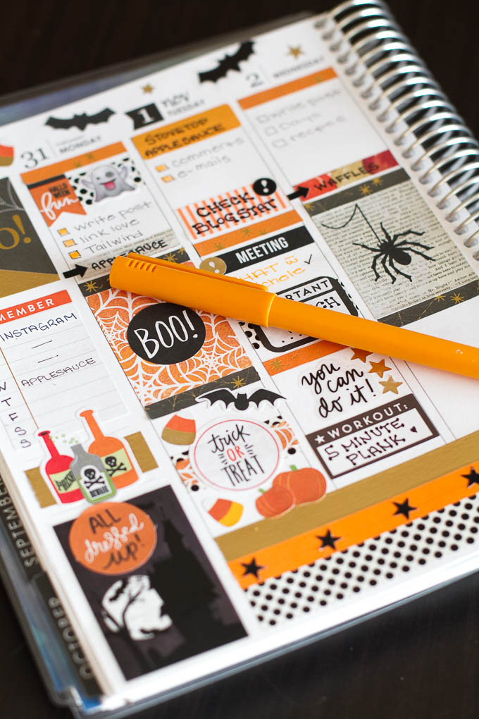 halloween-planner-spread