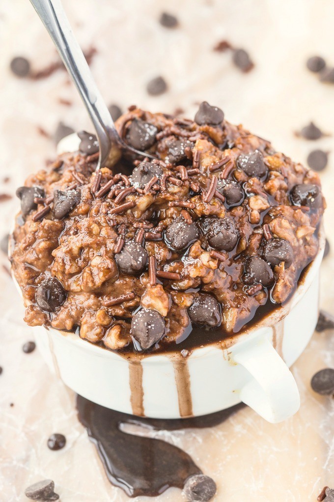 Healthy Chocolate Cake Oatmeal