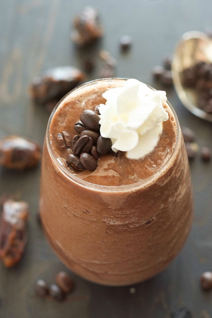 Salted Caramel Mocha Smoothie