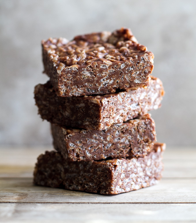 Fudgy Chocolate Crunch Squares