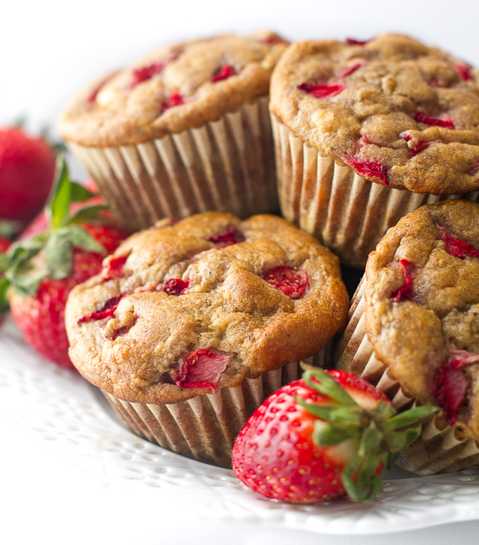 Strawberry Banana Muffins