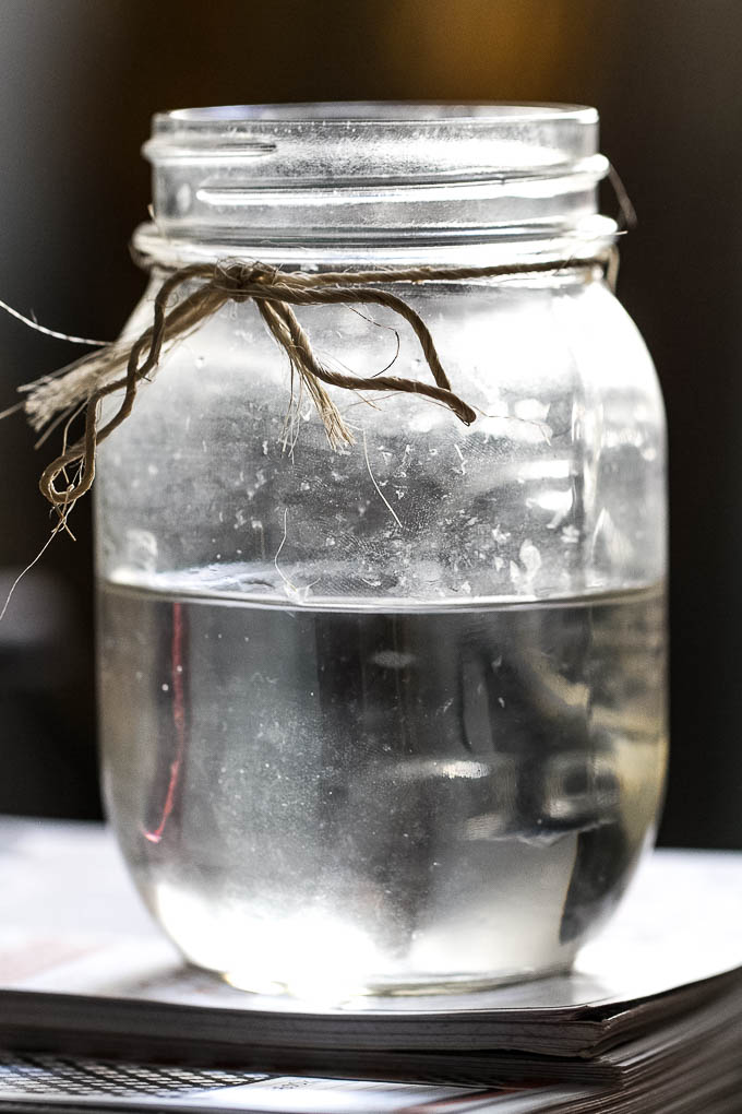 Mason Jar Water