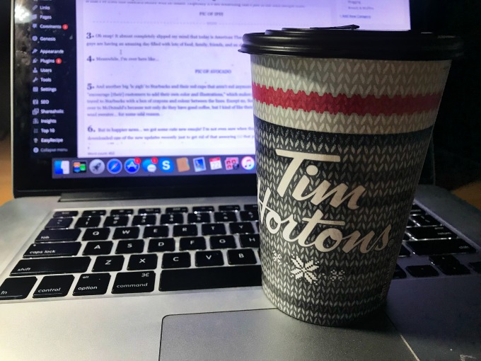 Tim Hortons Holiday Cup