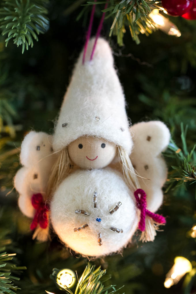 Pigtails Ornament