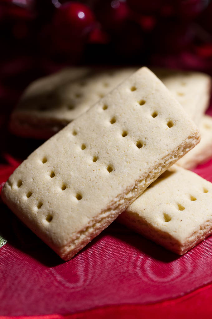 Vegan GF Shortbread Cookies