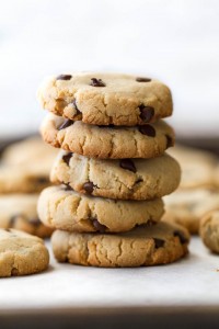 Grain Free Vegan Chocolate Chip Cookies | running with spoons