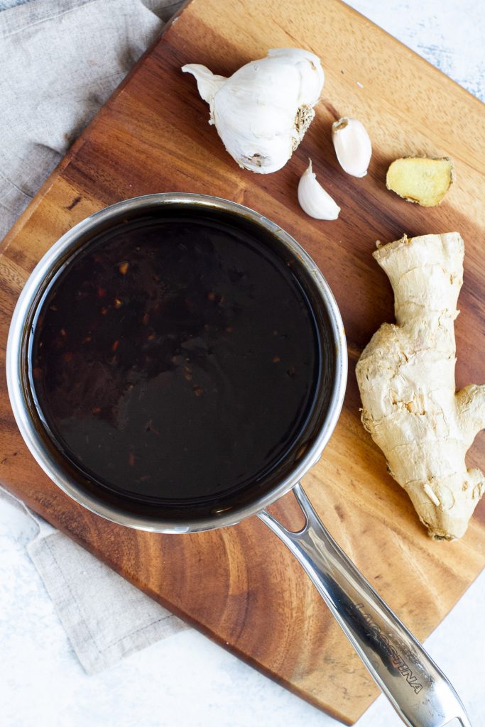 An easy homemade teriyaki sauce that's full of flavour and made without any nasty ingredients! Easily made gluten-free and vegan, it's so good that you'll never go back to store-bought.