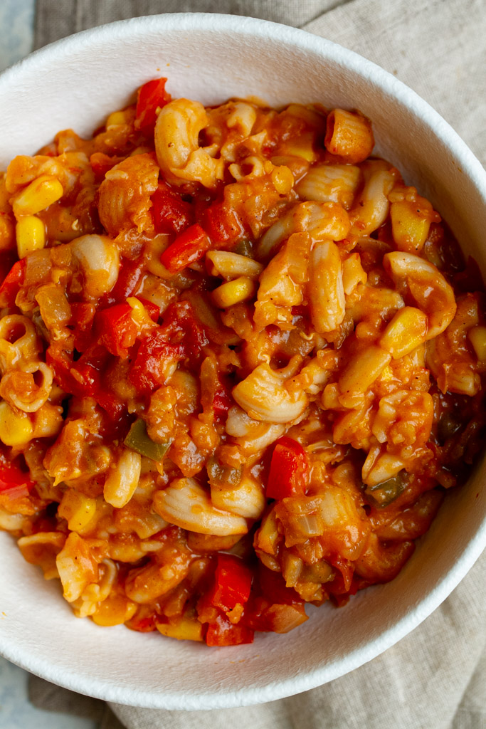 Instant Pot Taco Mac and Cheese (glutenfree, vegan)